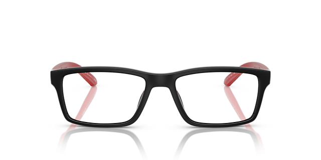 AN7262U Red Matte & Shiny KunststoffEyeglass Frames von B24, Vorderansicht