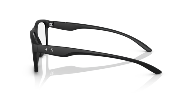 AX3094 Matzwart KunststofEyeglass Frames van B24, Zijaanzicht