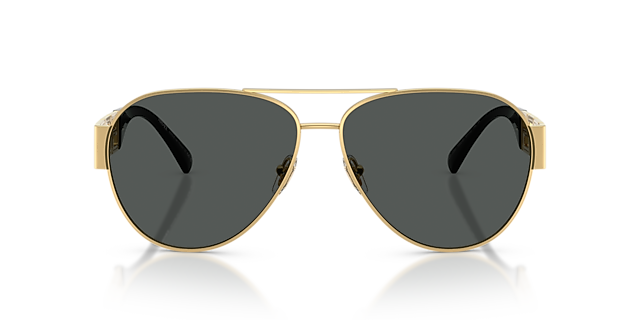 VE2289 Gold MetallSunglass Frames von B24, Vorderansicht