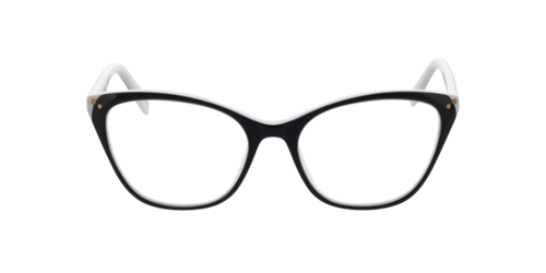 Brille24 - Megan, Damen, Bilayer Black / White/Bilayer Crystal Purple/Bilayer Blue / Yellow Havana, Größe: Durchschnittlich