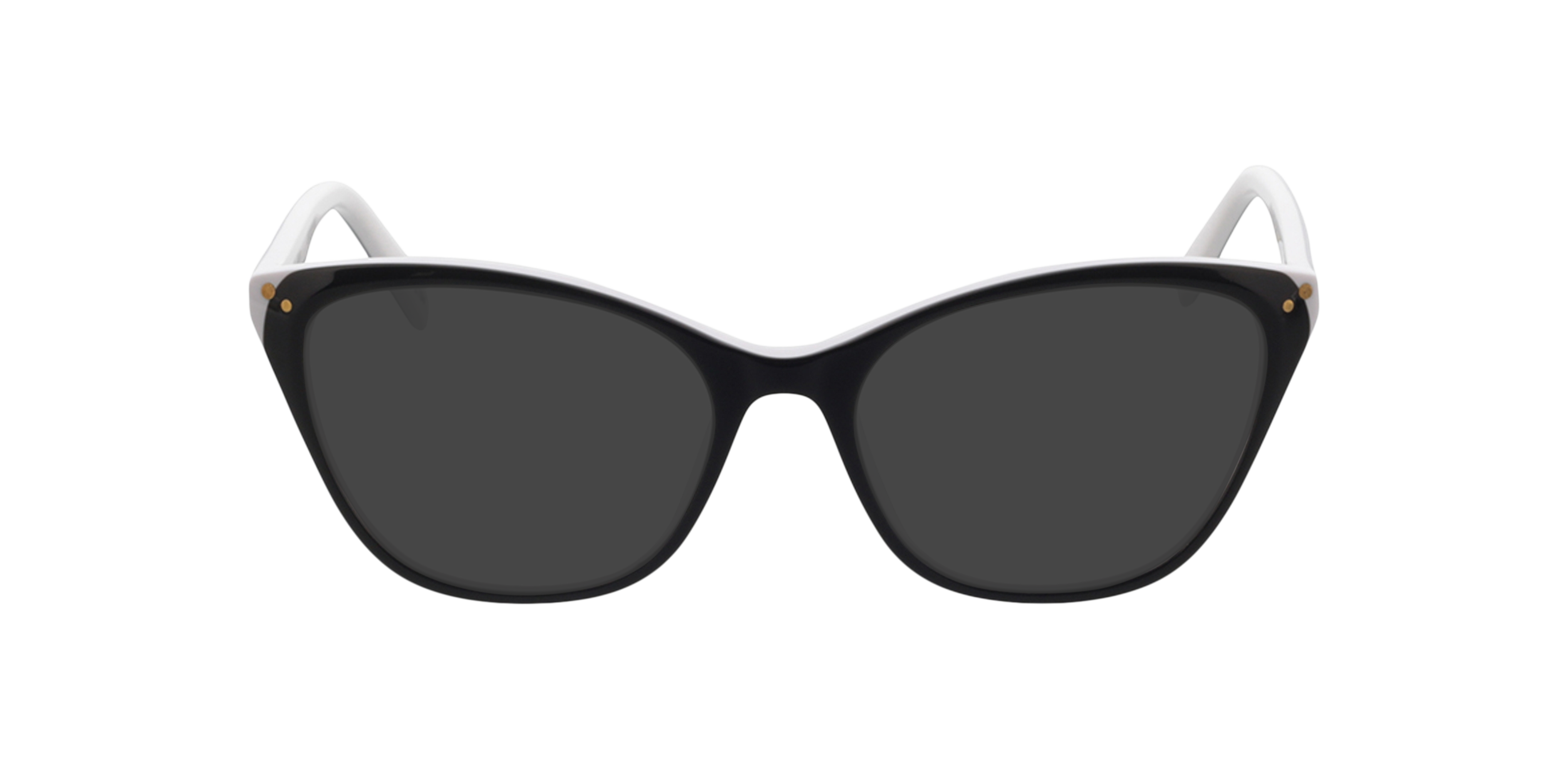 Megan Tweelaags zwart  &  wit AcetaatEyeglass Frames van B24, met getinte lenzen