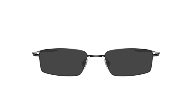 Top Spinner 4B Glanzend zwart MetaalEyeglass Frames van B24, met getinte lenzen