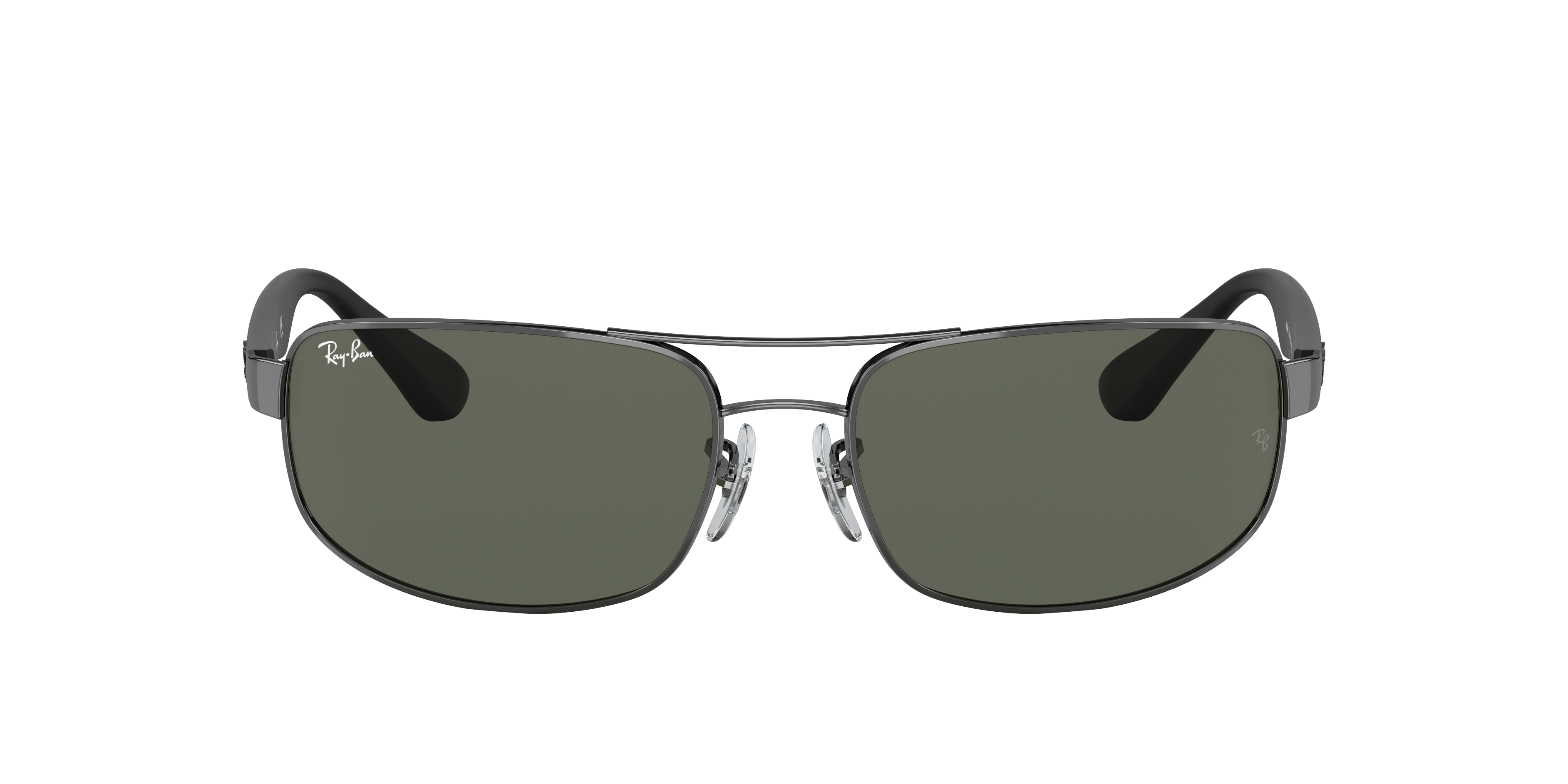 RB3445 Gunmetal MetallSunglass Frames von B24, mit getönten Gläsern