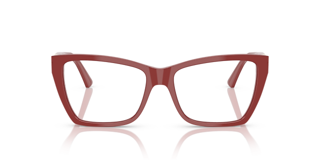 JC3028 Cranberry AcetatEyeglass Frames von B24, Vorderansicht