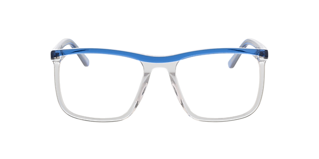 Ryan Tweelaags blauw & kristal AcetaatEyeglass Frames van B24, Vooraanzicht