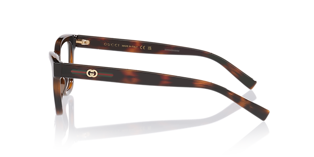 GG1983O Tortoise Light KunststofEyeglass Frames van B24, Zijaanzicht