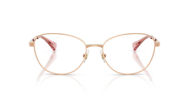 RA6063 Rotgold MetallEyeglass Frames von B24, Vorderansicht