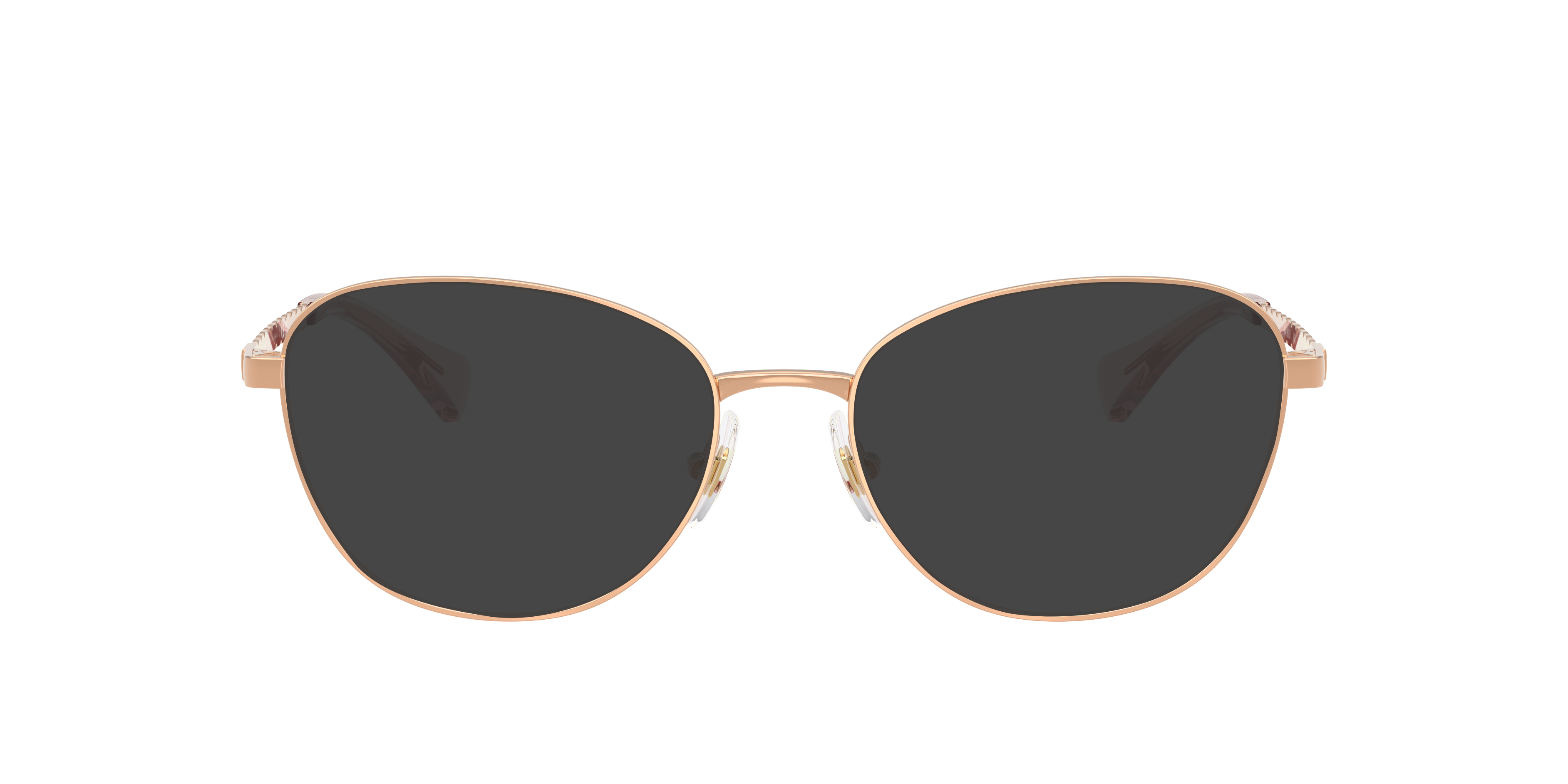 RA6063 Roségoud MetaalEyeglass Frames van B24, met getinte lenzen