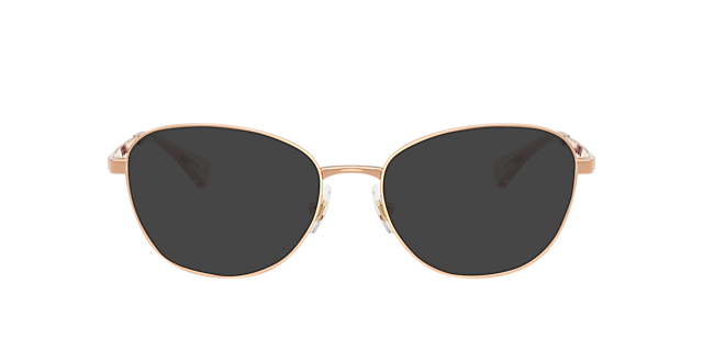 RA6063 Rotgold MetallEyeglass Frames von B24, mit getönten Gläsern