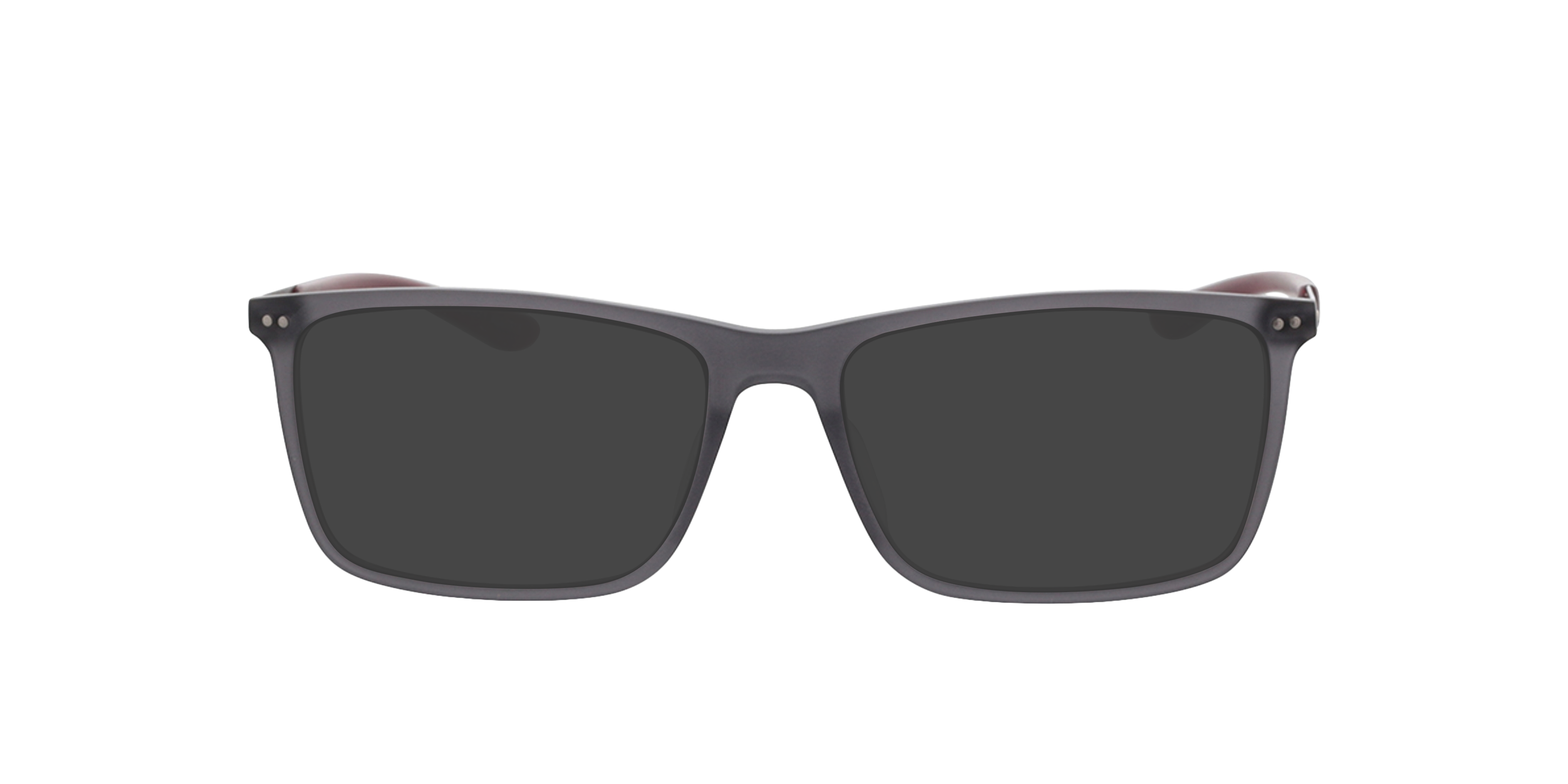 PU0096O Grijs AcetaatEyeglass Frames van B24, met getinte lenzen