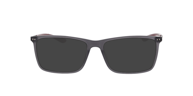 PU0096O Grau AcetatEyeglass Frames von B24, mit getönten Gläsern