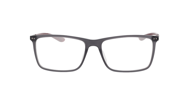 PU0096O Grau AcetatEyeglass Frames von B24, Vorderansicht