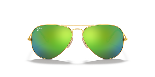 RB3025 Goud MetaalSunglass Frames van B24, Vooraanzicht