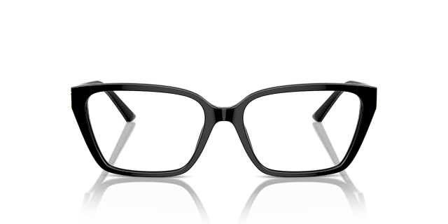 JC3008 Schwarz AcetatEyeglass Frames von B24, Vorderansicht