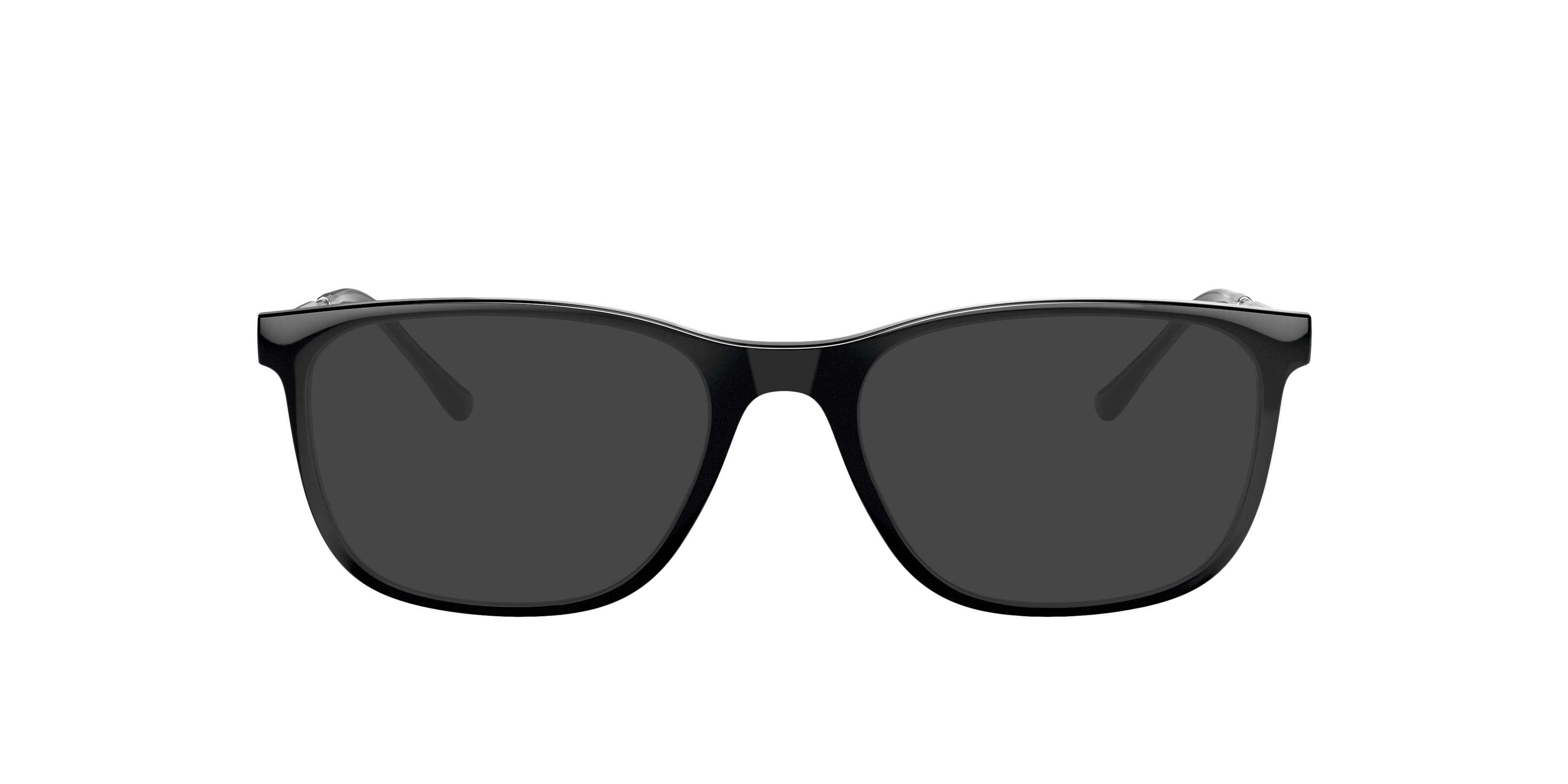 RB7244 Zwart KunststofEyeglass Frames van B24, met getinte lenzen