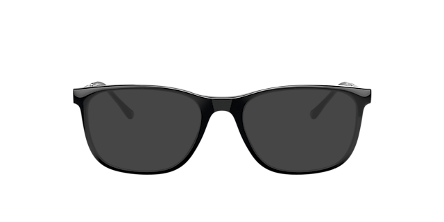 RB7244 Zwart KunststofEyeglass Frames van B24, met getinte lenzen