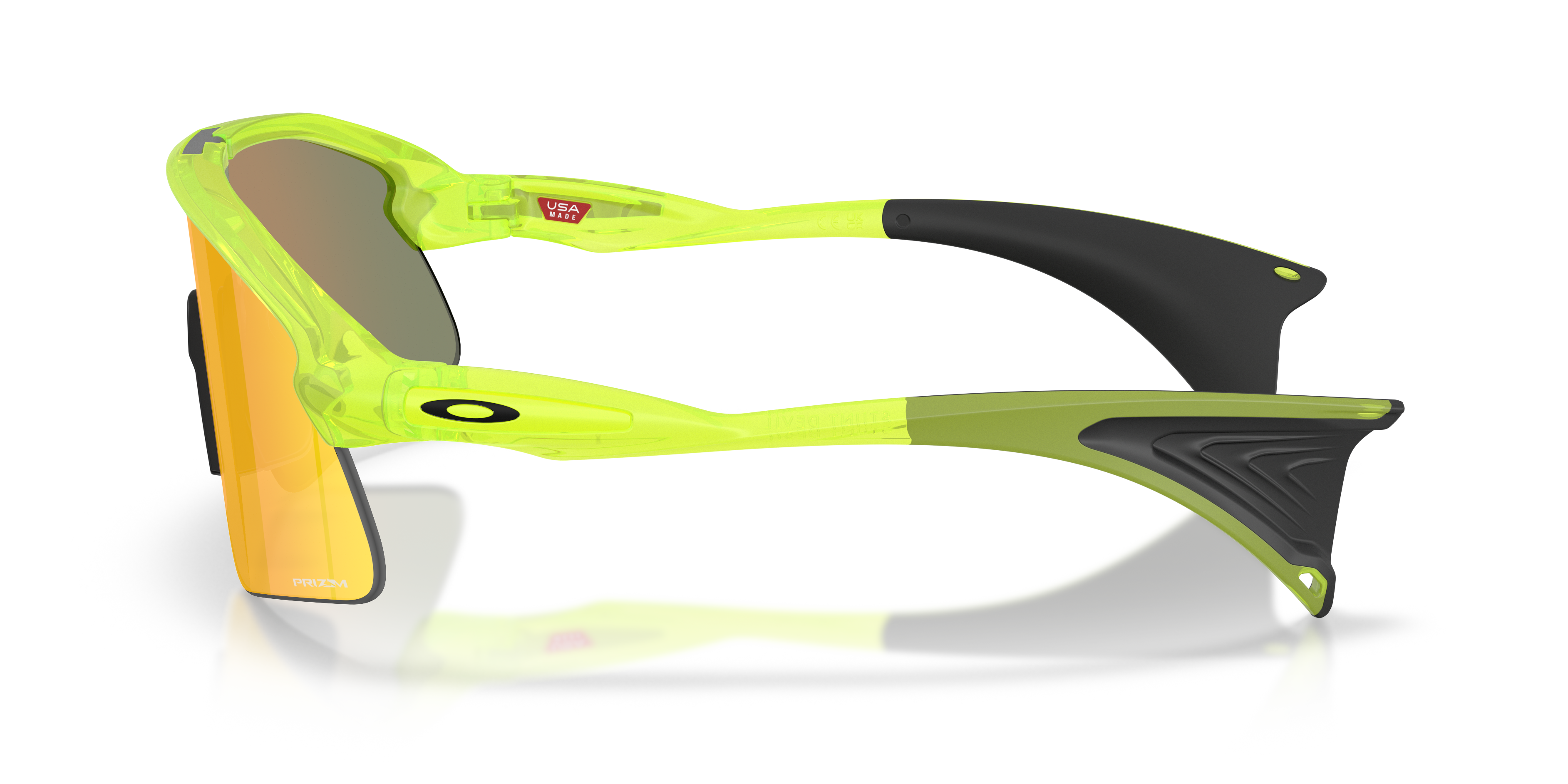 Stunt Devil Matte Uranium KunststofSunglass Frames van B24, Zijaanzicht