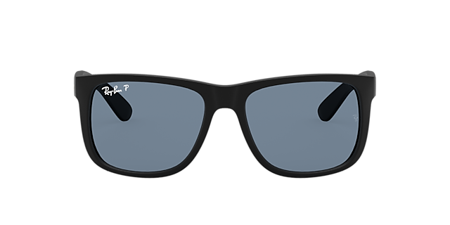 Justin Classic Rubber Black KunststoffSunglass Frames von B24, mit getönten Gläsern