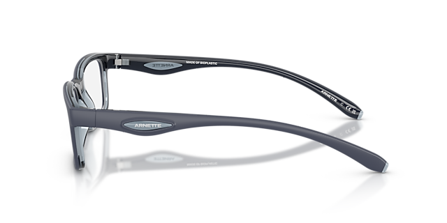 AN7283 Navy & Transparent Blue KunststoffEyeglass Frames von B24, Seitenansicht