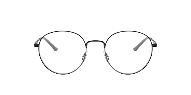 RB3681V Schwarz MetallEyeglass Frames von B24, Vorderansicht