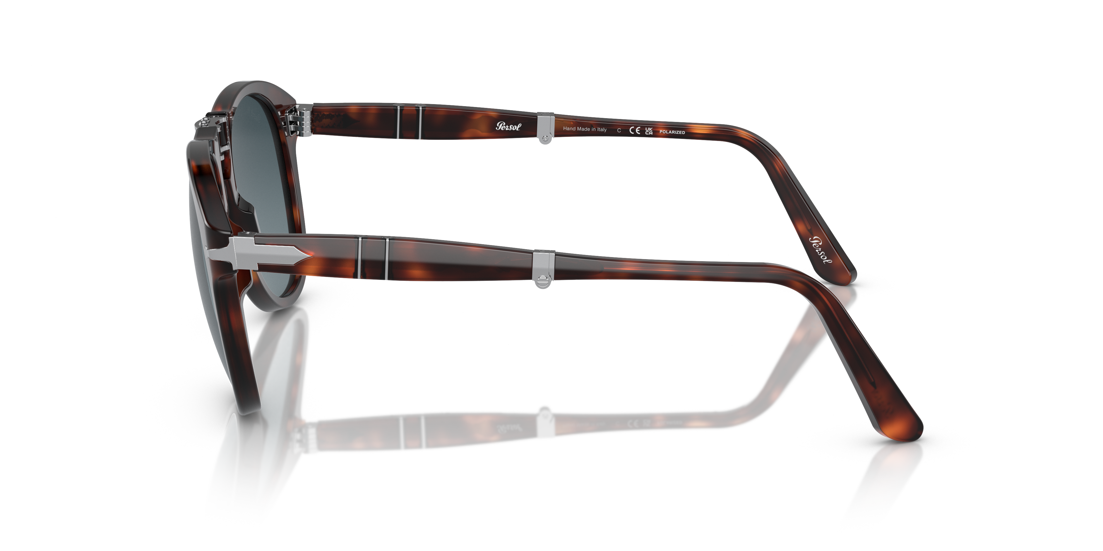 PO0714 Havana AcetatSunglass Frames von B24, Seitenansicht