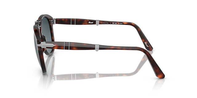 PO0714 Havana AcetaatSunglass Frames van B24, Zijaanzicht