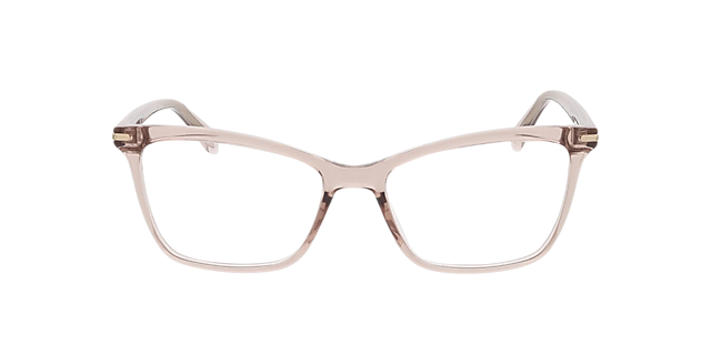 Aurora Kristal nude KunststofEyeglass Frames van B24, Vooraanzicht