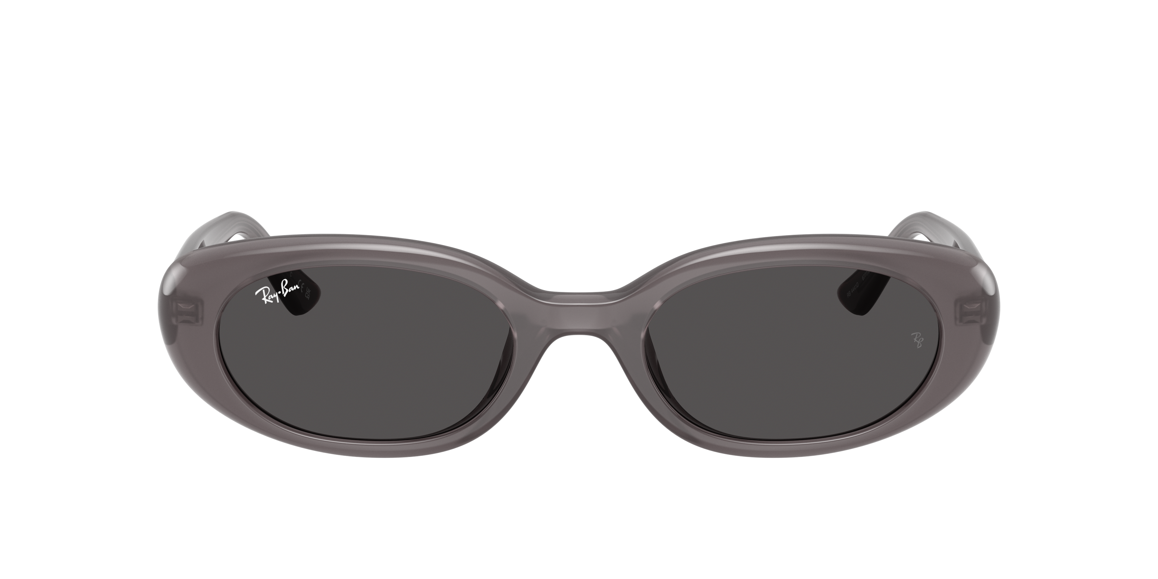 RB4441D Transparent Dark Grey KunststofSunglass Frames van B24, met getinte lenzen