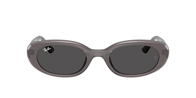 RB4441D Transparent Dark Grey KunststoffSunglass Frames von B24, mit getönten Gläsern