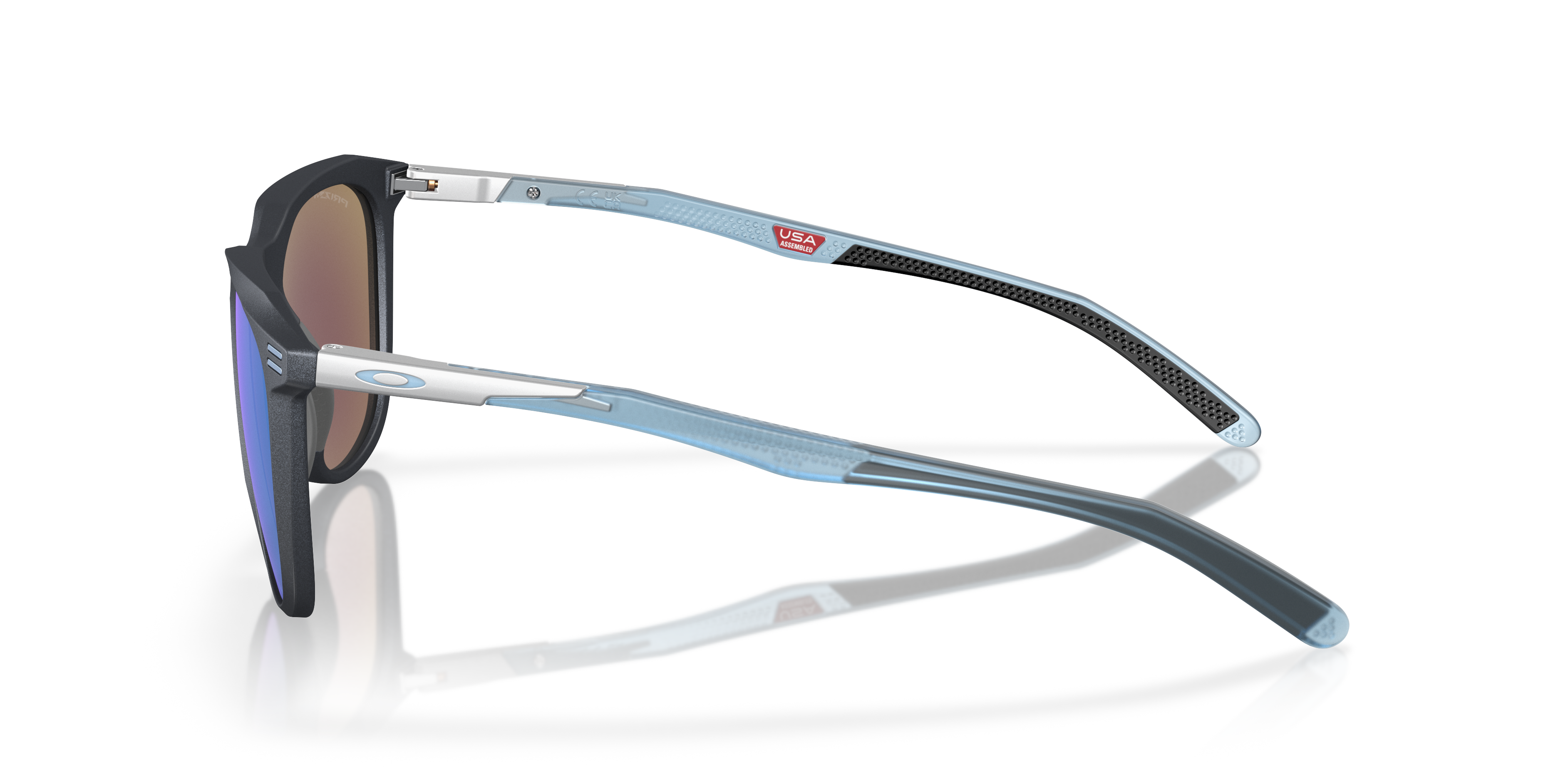 Thurso Re-Discover Collection Blauw staal KunststofSunglass Frames van B24, Zijaanzicht