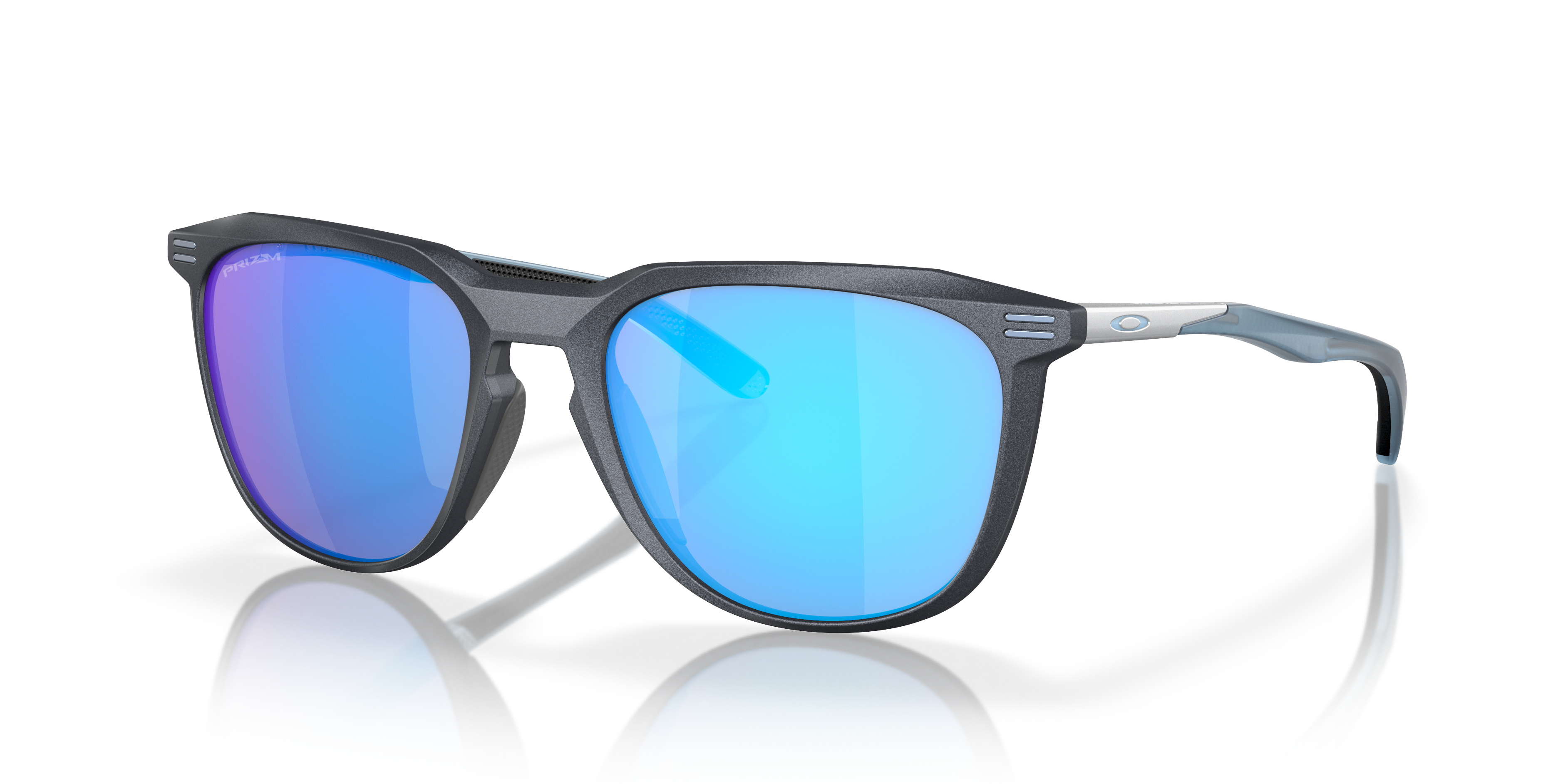 Thurso Re-Discover Collection Blauw staal KunststofSunglass Frames van B24, Hoekweergave