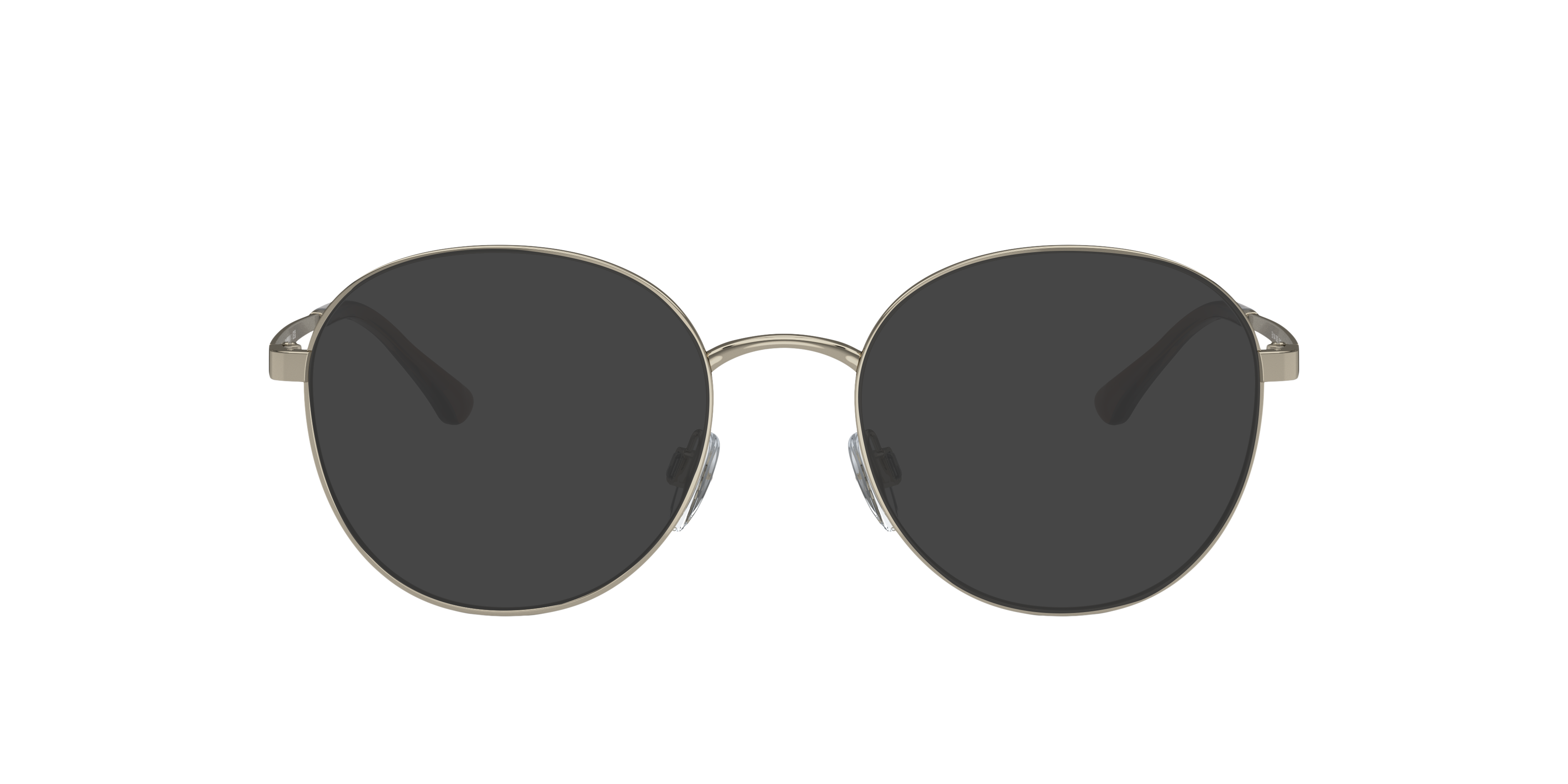 EA1144 Glanzend Lichtgoud MetaalEyeglass Frames van B24, met getinte lenzen