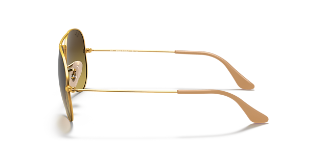 RB3025 Gold MetallSunglass Frames von B24, Seitenansicht