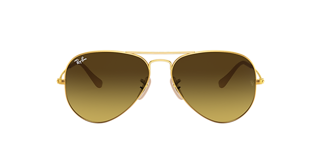 RB3025 Gold MetallSunglass Frames von B24, mit getönten Gläsern