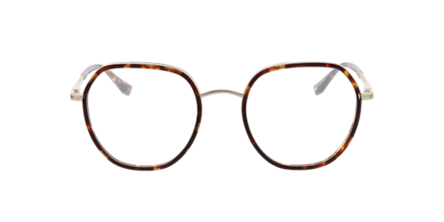 Brille24 - Ellen, Damen, Havana / Light Gold/Gradient Beige / Light Gold/Gradient Green / Gun, Größe: Large