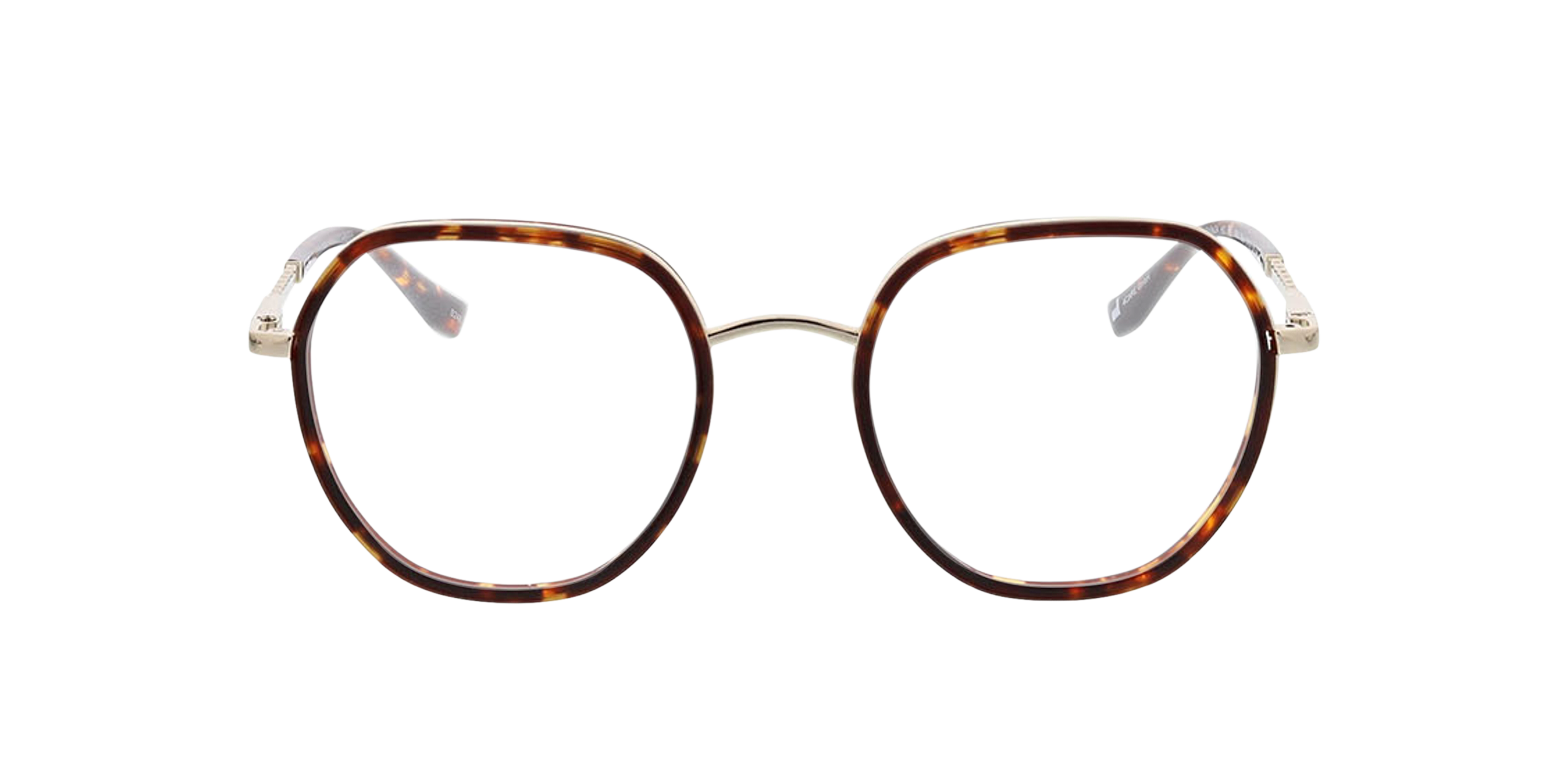 Brille24 4250325256828 Havana / Light Gold/gradient Beige / Light Gold/gradient Green / Gun, Size: Large