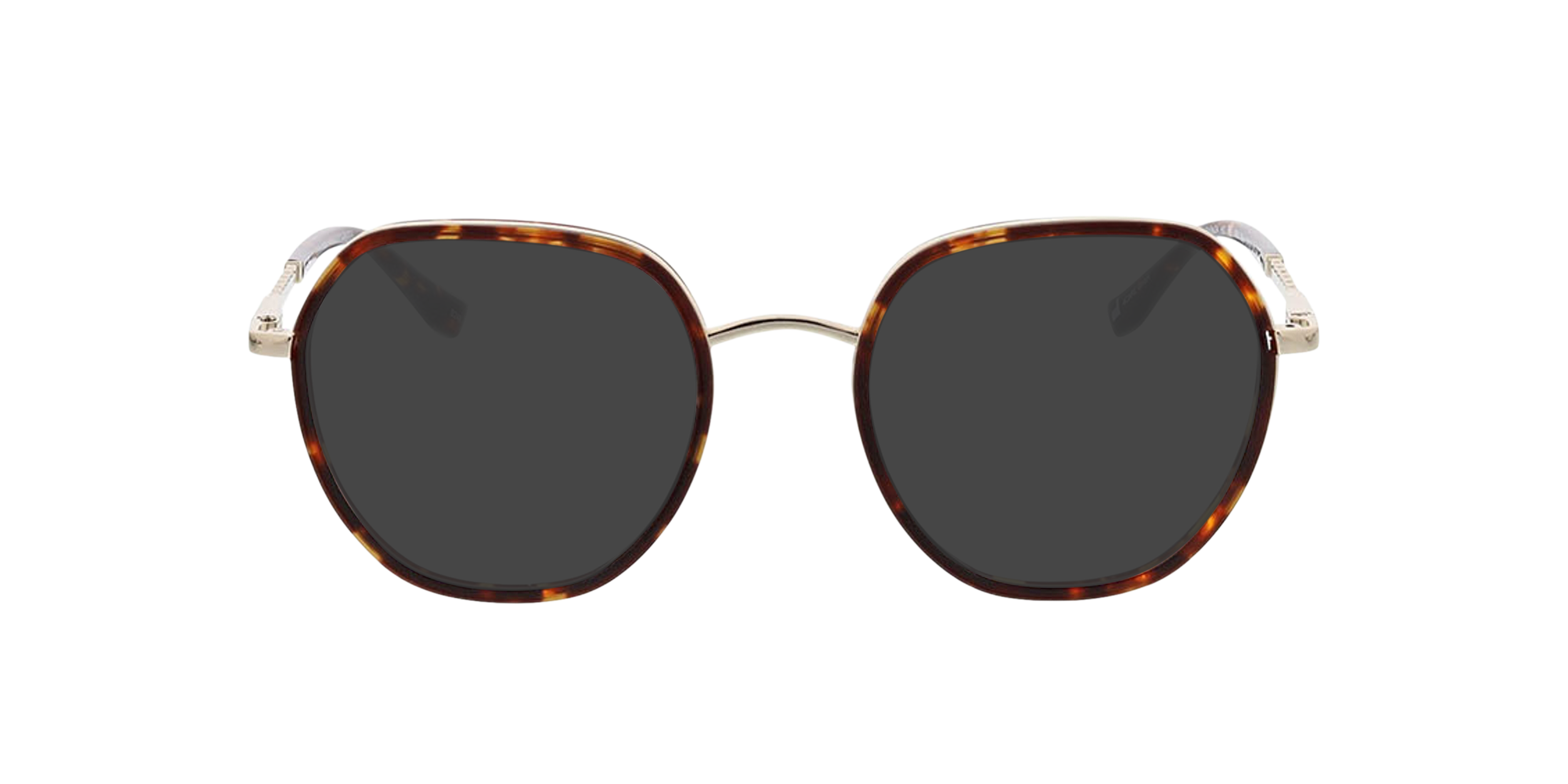 Ellen Havana  &  lichtgoud MetaalEyeglass Frames van B24, met getinte lenzen