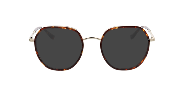 Ellen Havana & lichtgoud MetaalEyeglass Frames van B24, met getinte lenzen