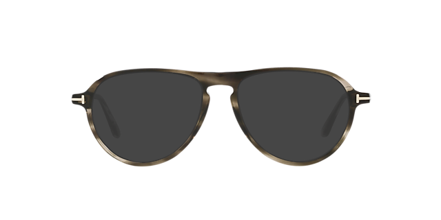 FT5869-B Grijs AcetaatEyeglass Frames van B24, met getinte lenzen