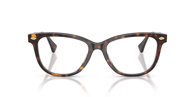 RA7189U Glänzendes Dunkelhavana AcetatEyeglass Frames von B24, Vorderansicht