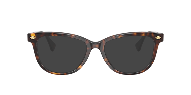 RA7189U Glänzendes Dunkelhavana AcetatEyeglass Frames von B24, mit getönten Gläsern