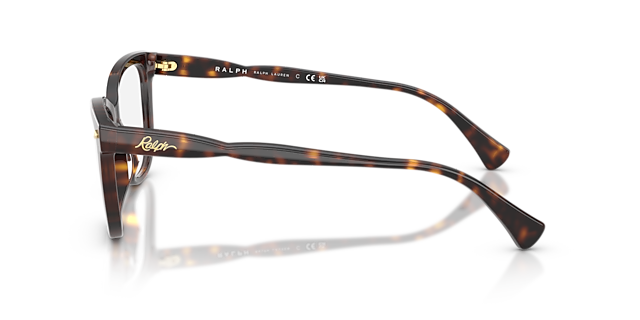 RA7189U Glänzendes Dunkelhavana AcetatEyeglass Frames von B24, Seitenansicht