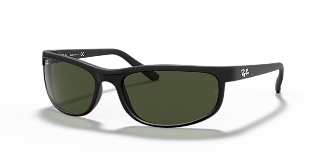 RB2027 Zwart KunststofSunglass Frames van B24, Hoekweergave
