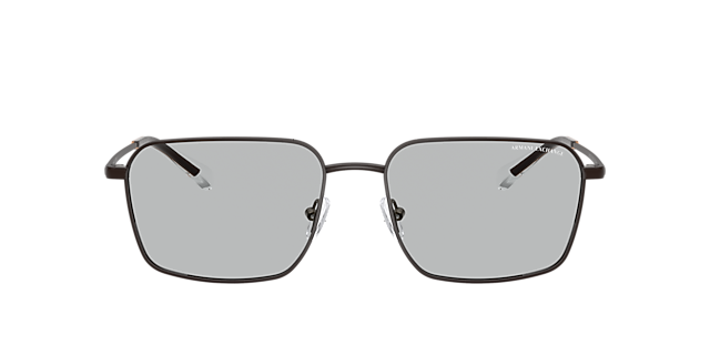 AX2053S Mat Staalgrijs MetaalSunglass Frames van B24, met getinte lenzen