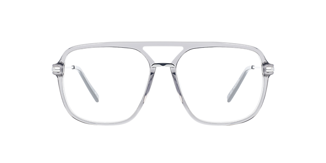 Freddy Dolphin Trail & Silver Metal AcetatEyeglass Frames von B24, Vorderansicht