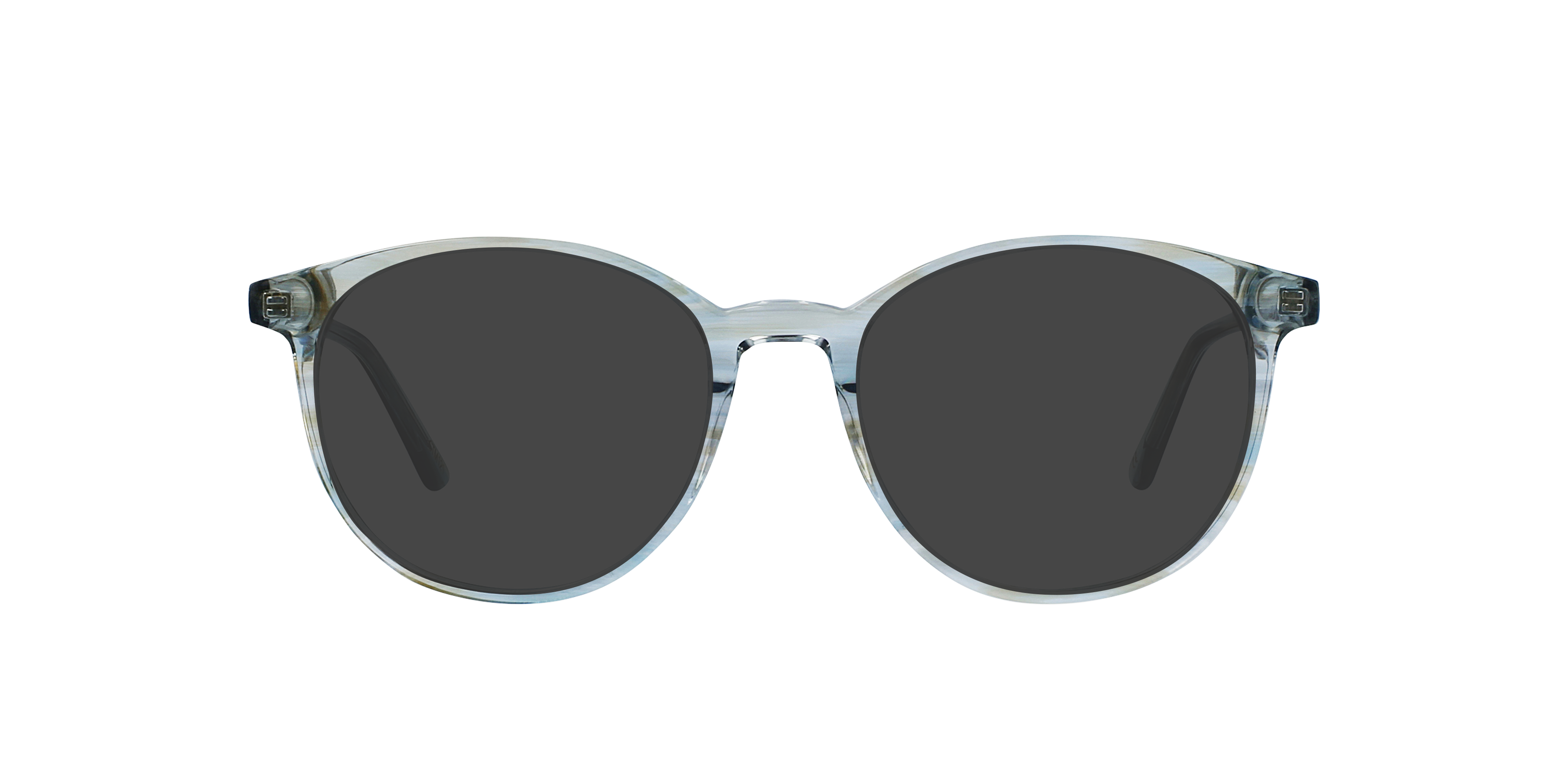 Sofia Blue Bayou AcetaatEyeglass Frames van B24, met getinte lenzen