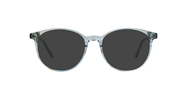 Sofia Blue Bayou AcetatEyeglass Frames von B24, mit getönten Gläsern