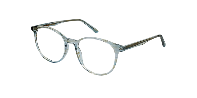 Sofia Blue Bayou AcetatEyeglass Frames von B24, Dreiviertelansicht