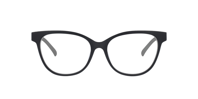 Florence CT Zwart AcetaatEyeglass Frames van B24, Vooraanzicht