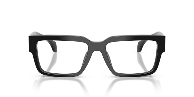 VE3374U Schwarz AcetatEyeglass Frames von B24, Vorderansicht